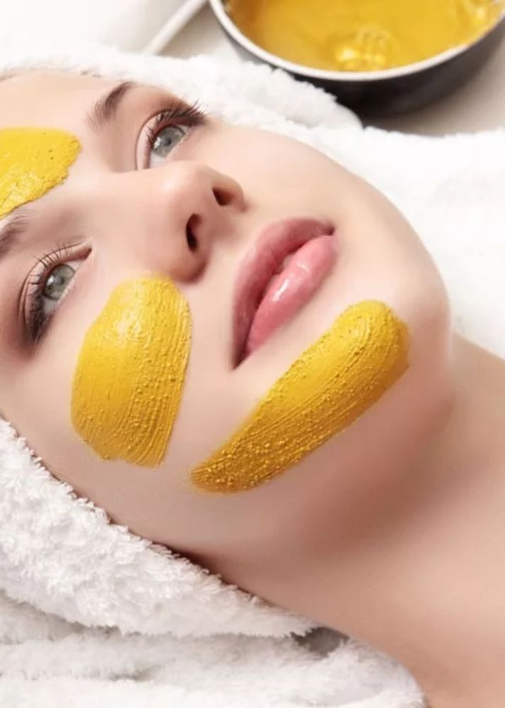 Gold Peal off Mask